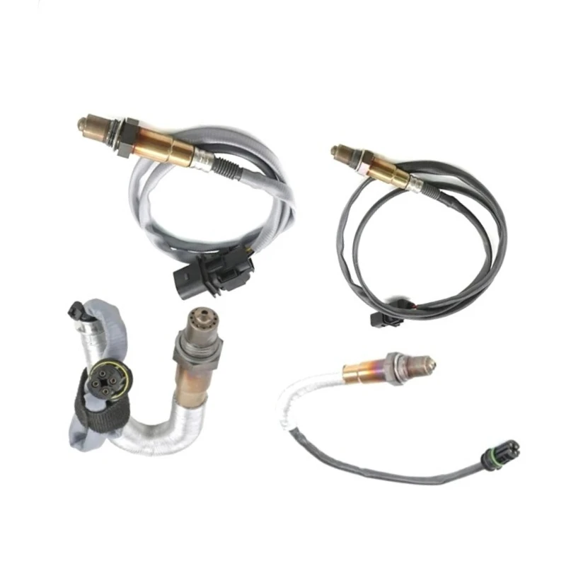 7545243 7545244 Set of 4 Lambda Oxygen Sensor For BMW 325i E60 N52 E90 525i 530i Air Fuel Ratio O2 Sensor 7558055 7558054