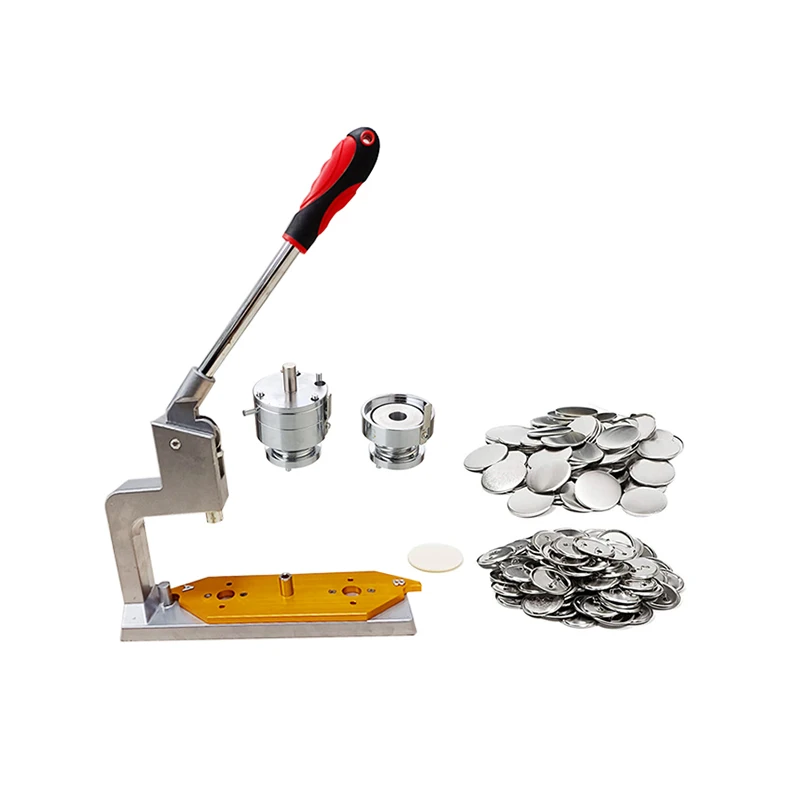 New Ming Yang 32mm All-Metal Manual Round Badge Button Making Machine Tin Plastic Mold 110V/220V 1 Year Warranty Test Report