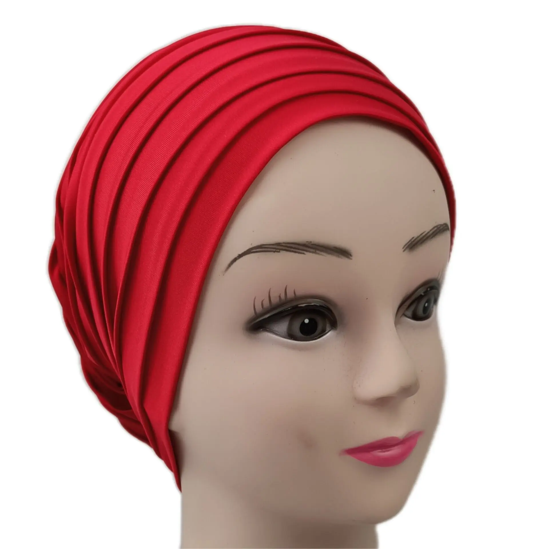 African Headtie Summer Fashion Style African Women Solid Color Headtie African Caps African Hats