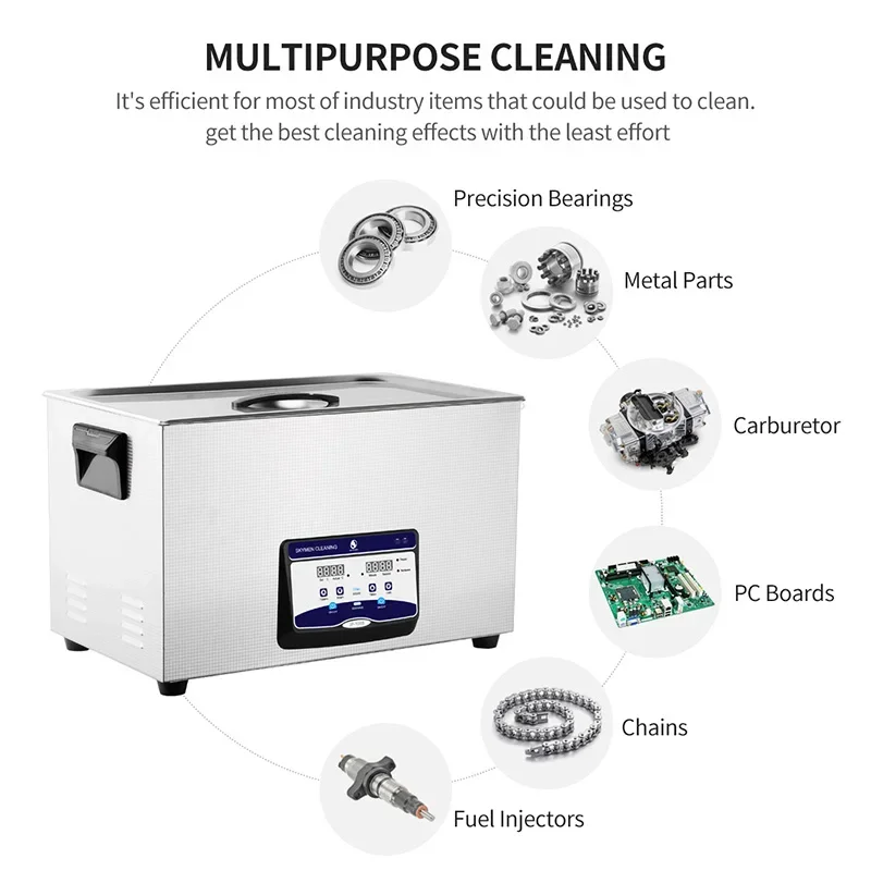 Skymen JP-100S 30L Industrial ultrasonic cleaning equipment in Automobiles &Motorcycles, automated engine parts washing machine