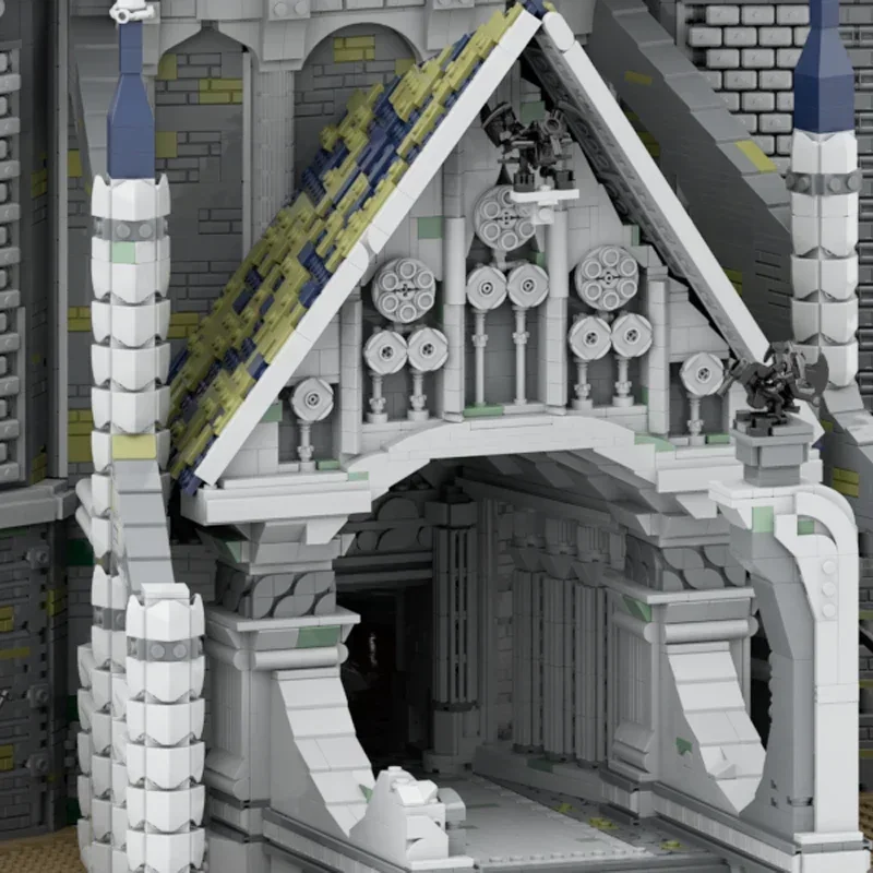 Moc Bouwstenen Spel Fort Model Hyrule Legende Kasteel Technologie Modulaire Blokken Geschenken Kerstspeelgoed Diy Sets Assemblage