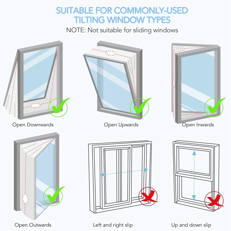 Window Seal For Portable Air Conditioner Mobile AC Unit Soft Cloth Sealing Stop Hot Air With Zip Adhesive Fastener