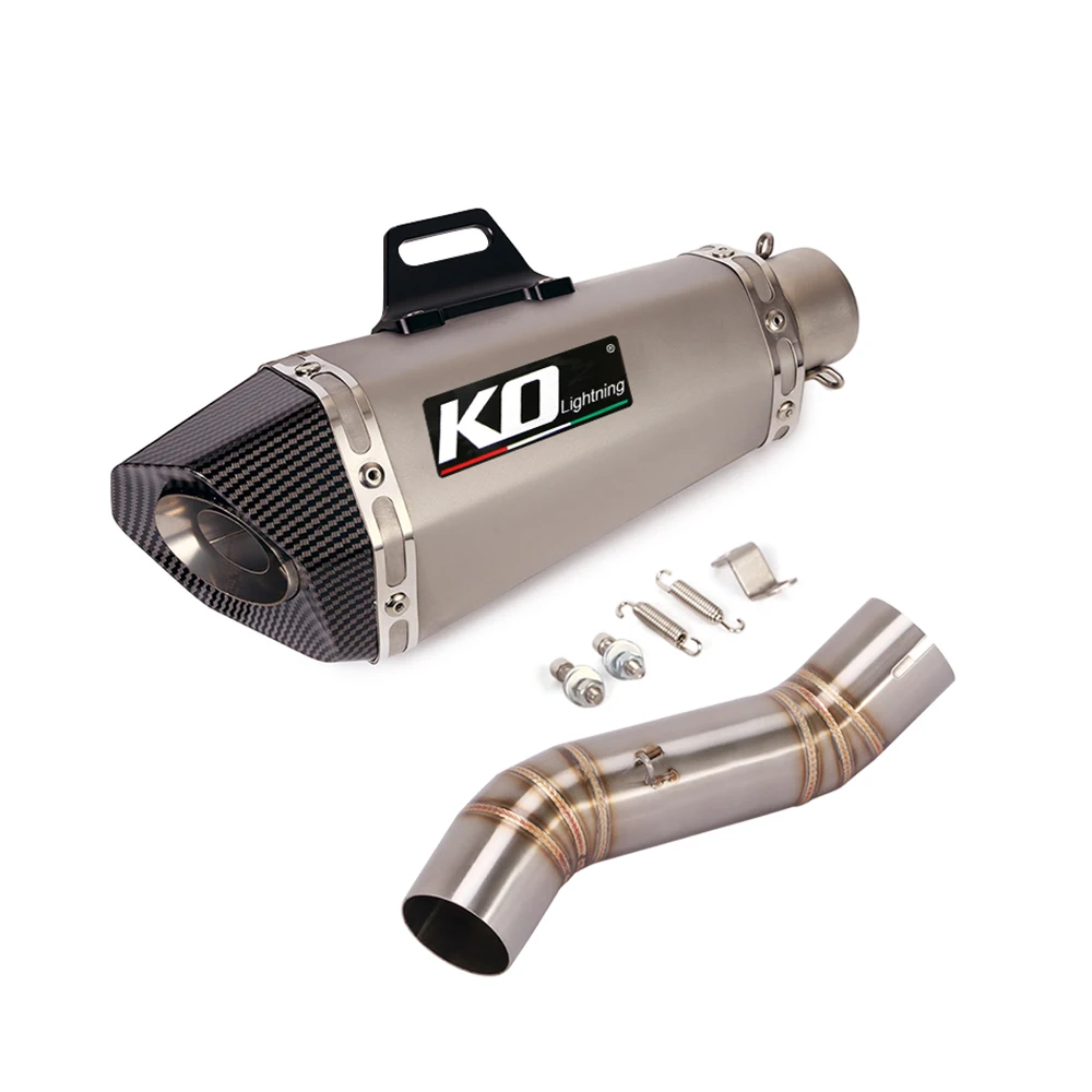 

For Honda CB400X CB500X 2017-2025 Motorcycle Exhaust Escape System Middle Link Pipe Muffler Stainless Steel