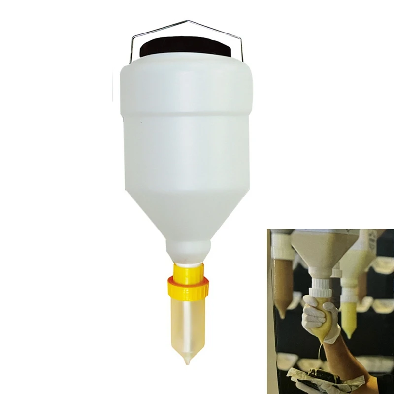 3.5L Sauce Bottle Sauce Squeeze Bottle Hanging Sauce Dispenser Squeeze Bottle Hanging Sauce Dispenser Large Diameter