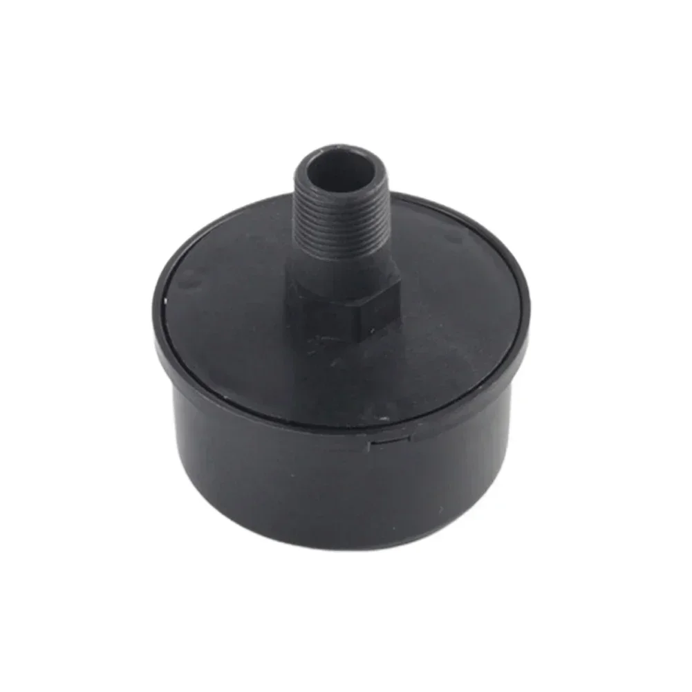 Black Plastic Filter Silencer Air Pump Muffler 16mm Male Thread Air Compressor Muffler Filter Noise Silencer Lightweight