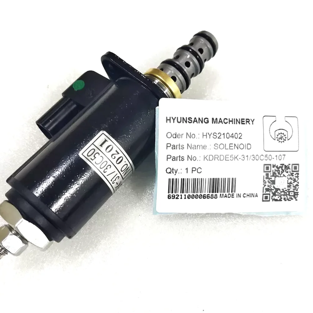 

NEW KOBELCO KDRDE5K-31-30C50-107 Solenoid Valve