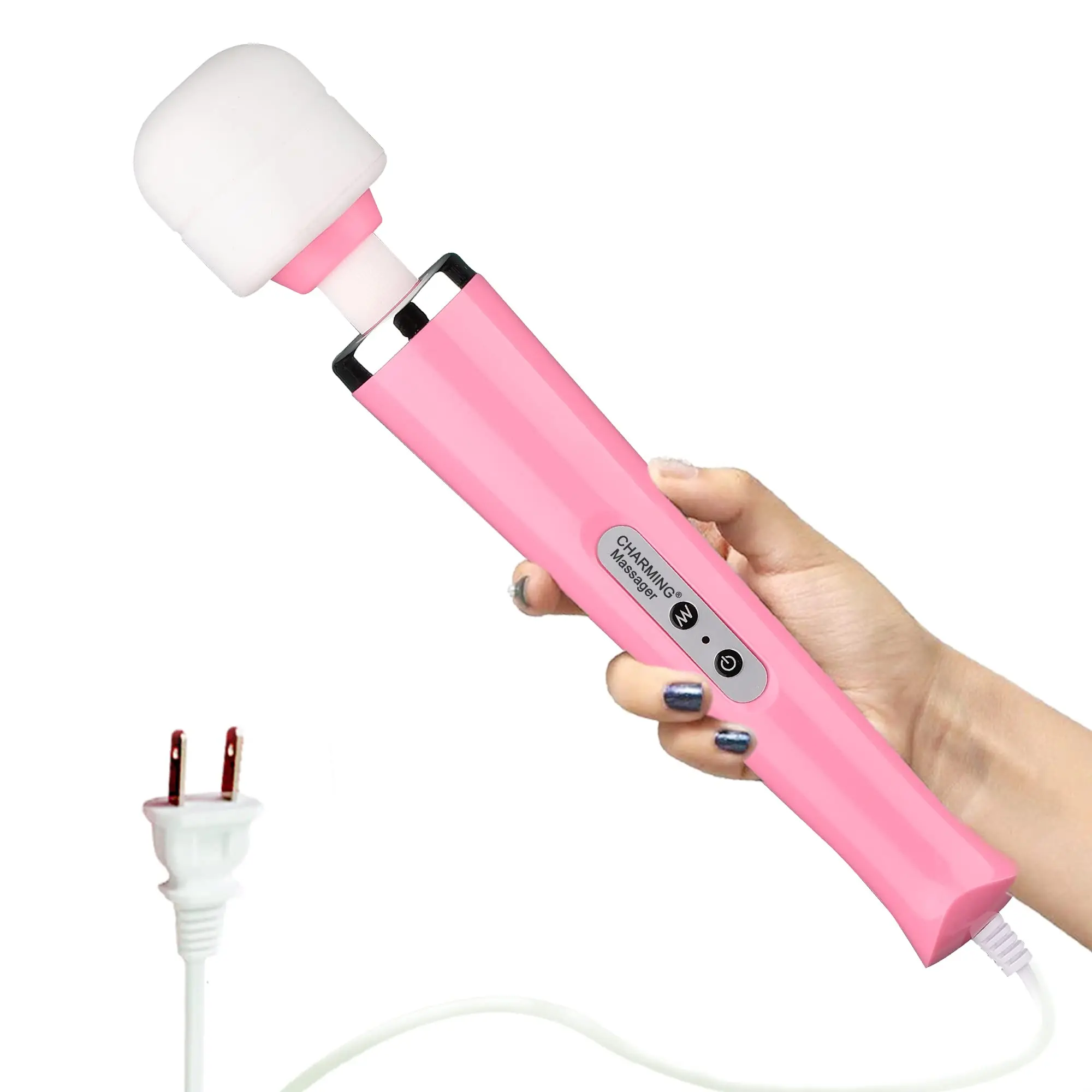 Powerful Handheld Back Massager with Strong Vibrations, Personal 10 Speeds Portable Personal Massagers