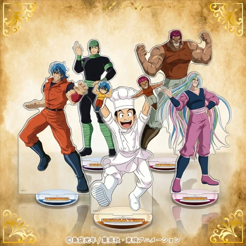 Llaveros Acrílicos de Anime Toriko de 15cm, Komatsu Zebra Starjun Sunny, Le