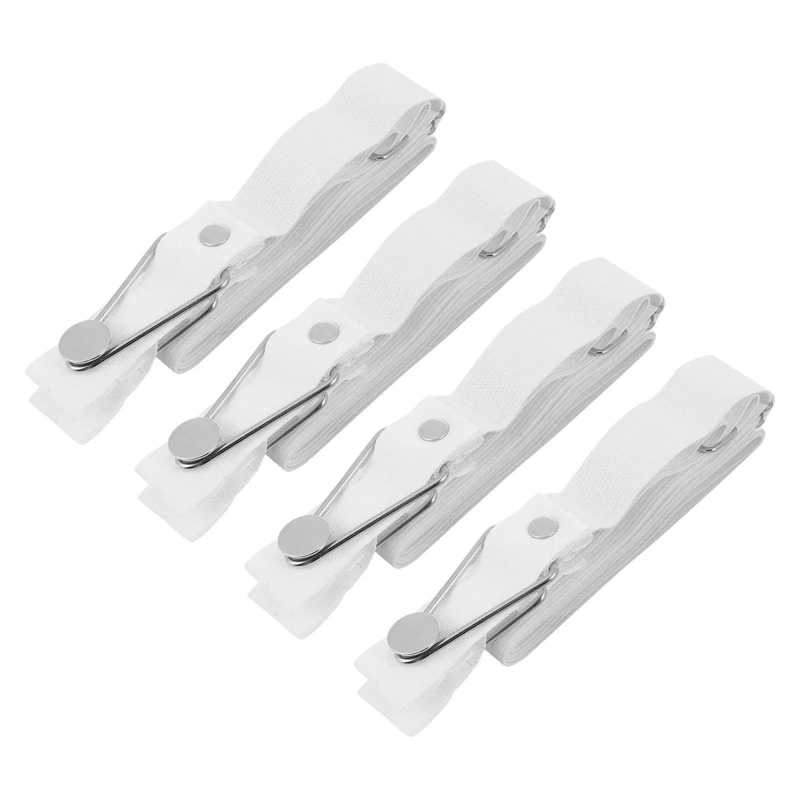 

4pcs Bed Sheet Clip Quilt Cover Fixator Comforters Adjustable Fastener Straps Secure Flat Fitted Sheets Mattress Pads