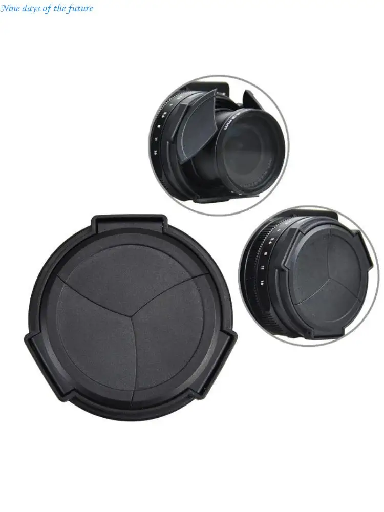 Tapas lente automática para cámara, Protector lente ALC LX100 para DMW LFAC1, cubierta lente, 1 unidad, E65A