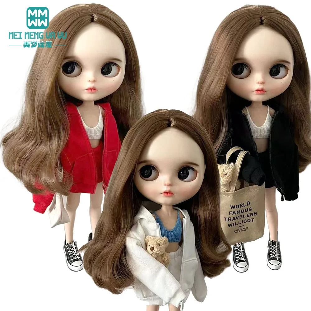 Suitable for Blyth Azone OB22 OB24 dolls Accessories Fashionable sweatshirts, blouses, sportswear, casual wear, toys Gifts