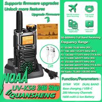 Quansheng UVK5 8 Walkie Talkie Am Fm Communication Two Way Radio Receiver Ham Amateur Long Range Wireless Set Transceiver