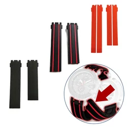 T092 rubber band strap for Tissot T-Race Chronograph Men's watch T092.427