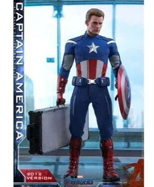 Kapitan Ameryka Figurka Steve Rogers Figurki 2012, MMS563 1/6 Avengers Endgame Figurka Kolekcjonerska statua Model Zabawki dla dzieci