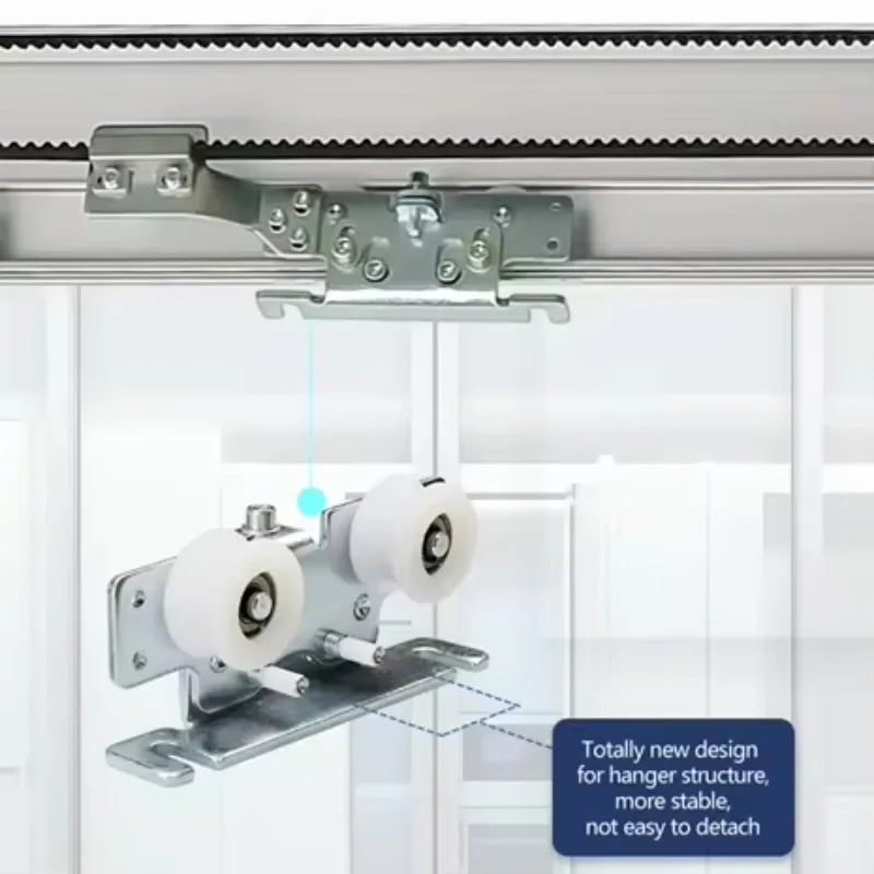 Cheapest Price Automatic Sliding Door Motor 130kg*2 Glass Sliding Door System for DC Brushless Motor