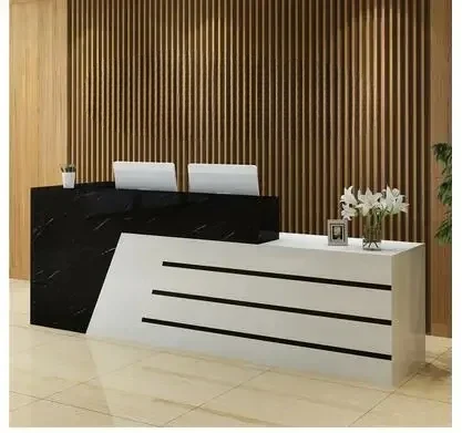 Premium Functional Simple Modern Front Desk Reception Desk Reception Desk Education and Training Bar Customized