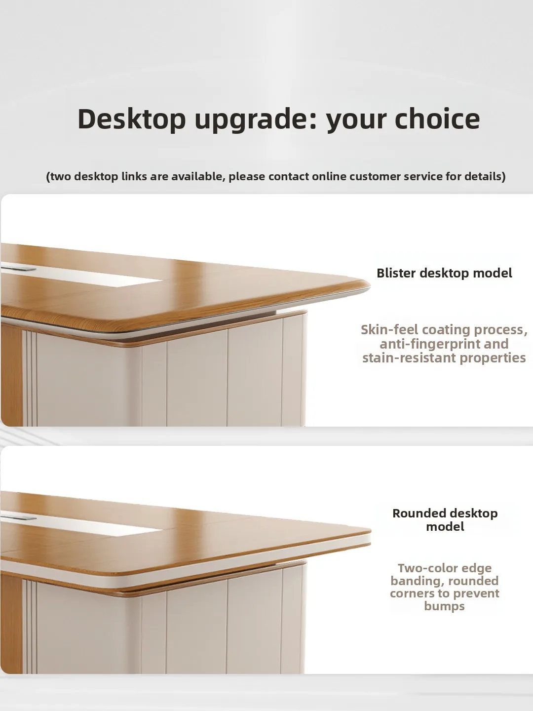 *Simple Modern Melamine Office Conference Table for 8 People Rectangular Business Negotiation Table with Chair Combination