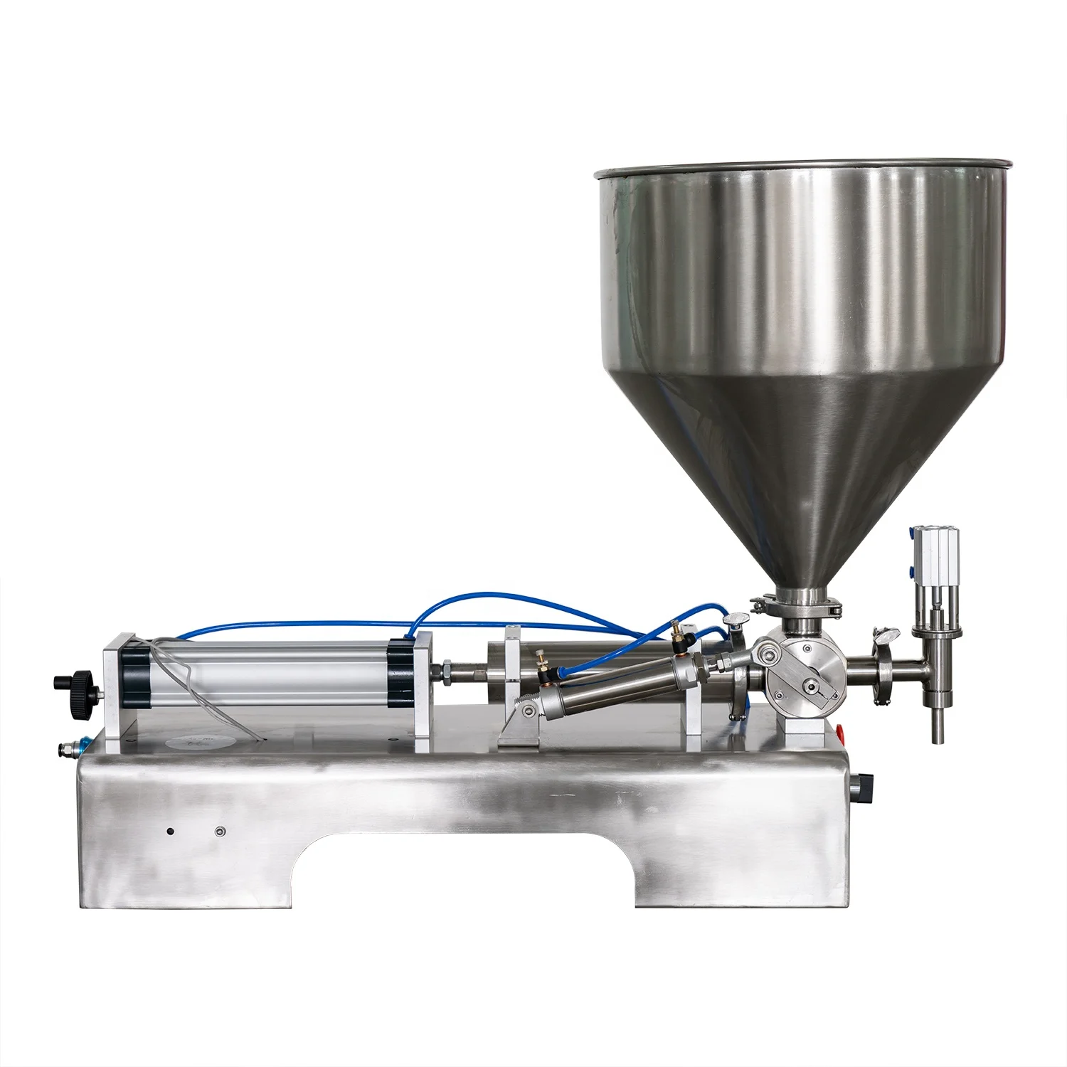 Semi Automatic Paste and Liquid Filling Machine with Different Filling Nozzles