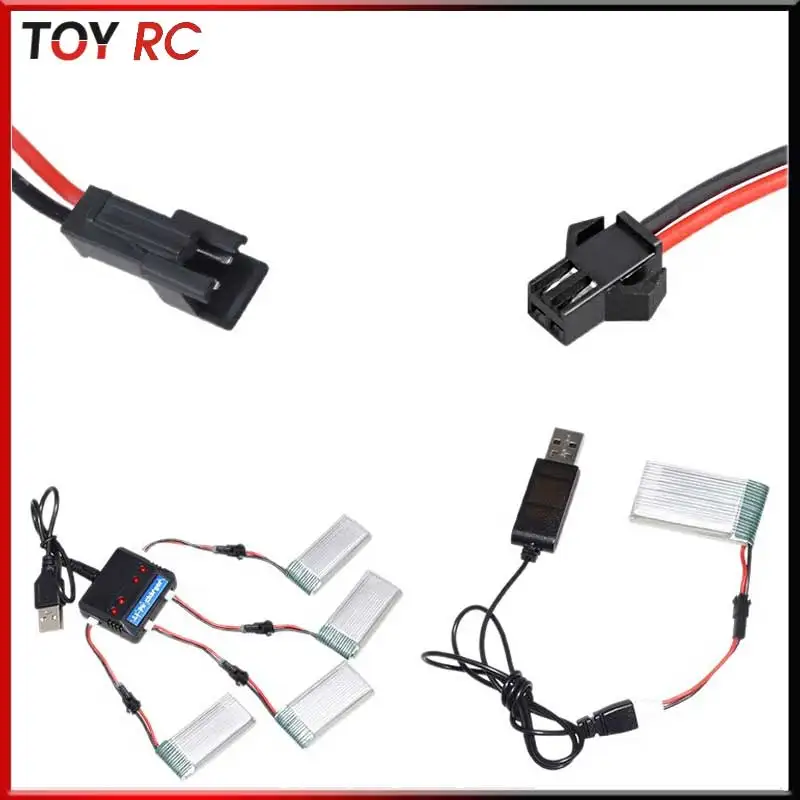 10pcs Xh2.54 Male Plug To Sm 2p Female Plug Adapter Cable For 3.7v Lithium Battery Charger Power Connector Converter Wire