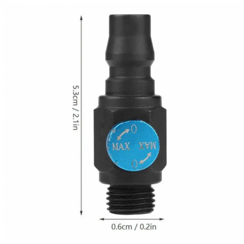 1/4 Inch Inlet Connector Speed Control Valve Pneumatic Tool Accessories