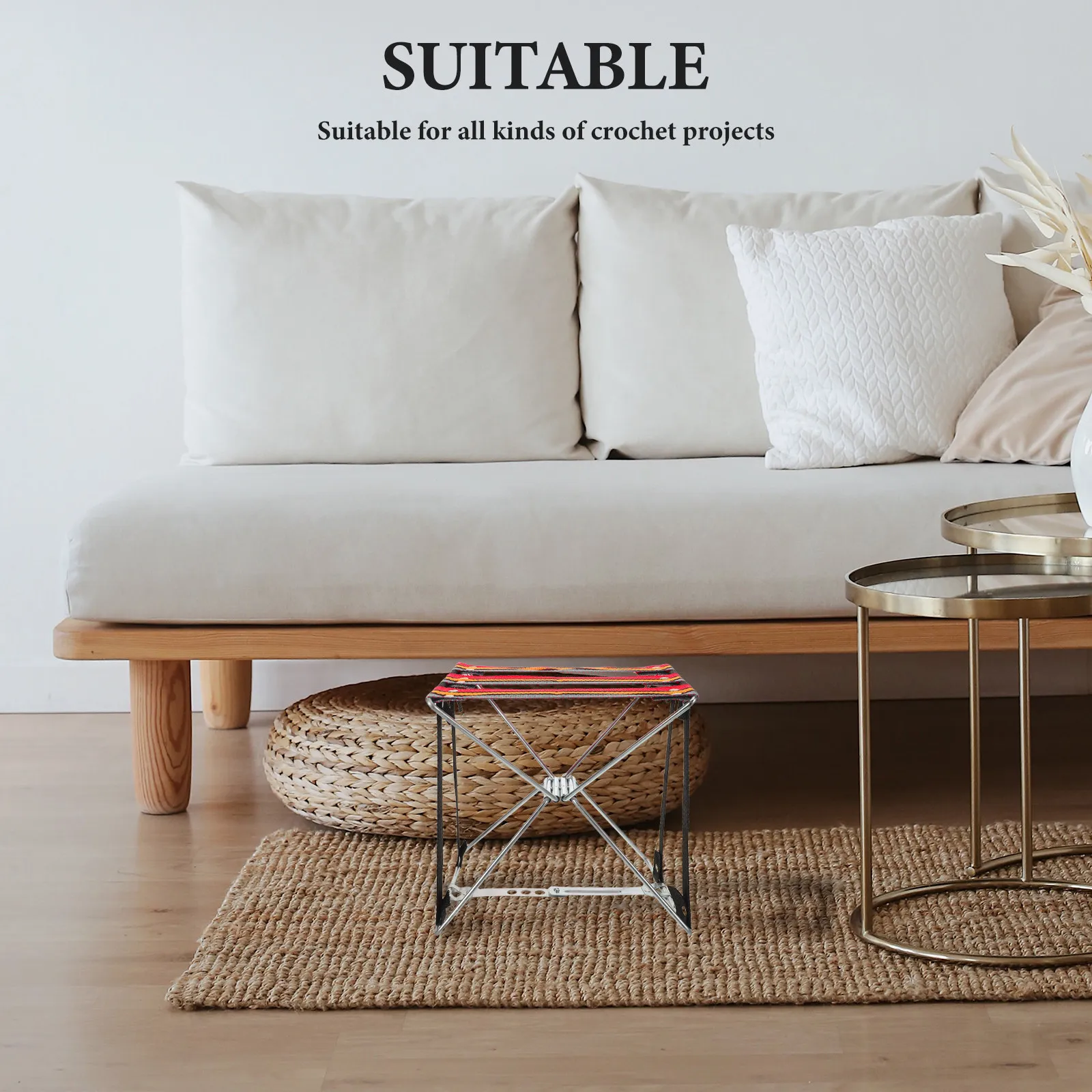 

Компактный портативный складной стул-подставка для педикюра и маникюра, легкий складной стул для салона, улицы и кемпинга