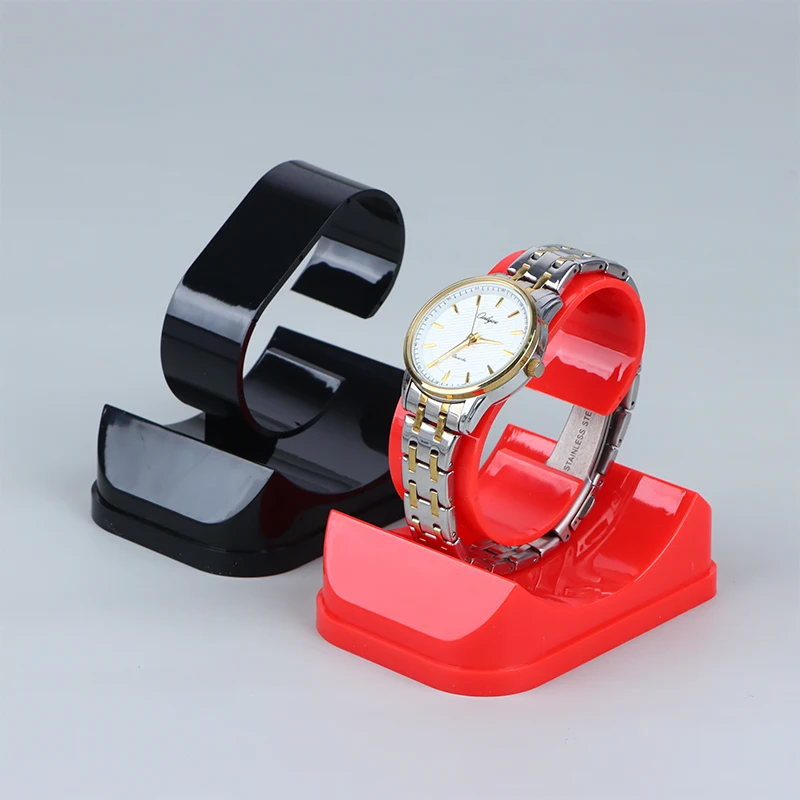 Innovative And Convenient Transparent Smart Watch Protective Display Box Plastic Storage Holder 55*75*94MM