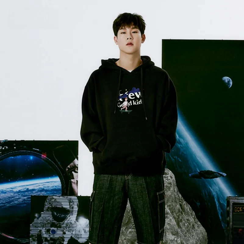 Wang Sulu Little Prince 3rd Anniversary Debut Celebration Century Party Big Entertainment Supporter Hoodie Pure Cotton Youth ...