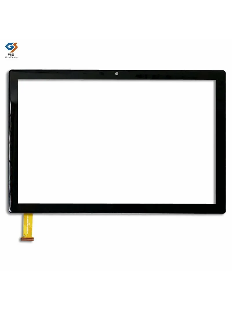 Czarny 10.1 cal dla Pritom TronPad L10 Tablet PC pojemnościowy ekran dotykowy Digitizer czujnik zewnętrzne szkiełko Panel — zdjęcie 2