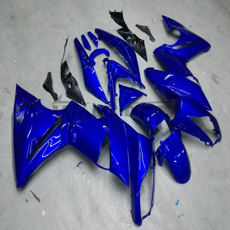 Full fairing kits for 650R ER-6F 2009 2010 2011 blue ER6F 650r 09-11 ABS Plastic Bodywork Set