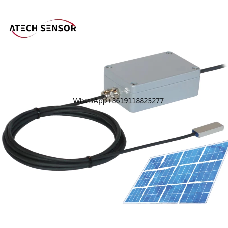 Sensor de temperatura de Panel Solar Pt100 de resistencia de platino para estación meteorológica fotovoltaica