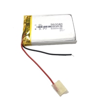 1PCS/LOT 503040 053040 3.7V 600mah MP3 MP4 speaker with protection board polymer lithium battery