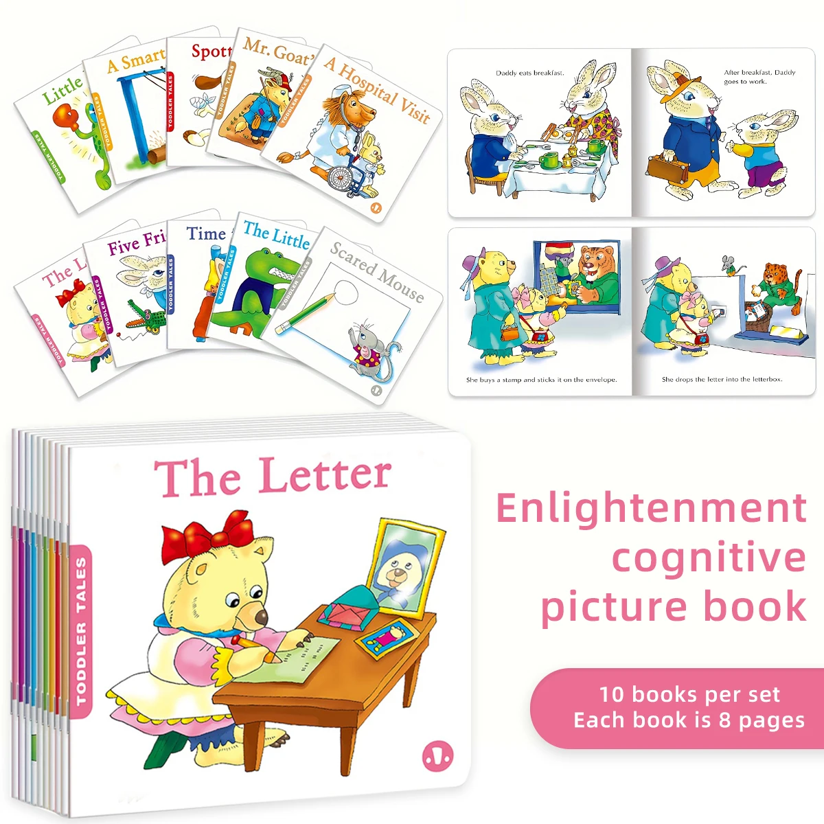 10 Books Spanish English Bilin - Kids Education Story review and price