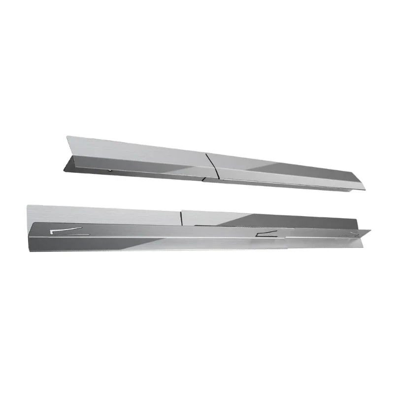 Heat Resistant Easy to Clean Stove Gaps Guard Stainless Steel Stove Gaps Covers Oven Gaps Filler Stove Counter Covers