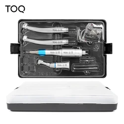 Dental LED High & Low Speed Handpiece kit Straight Contra Angle Air Turbine 2/4 Hole M4 / B2 Whole Set