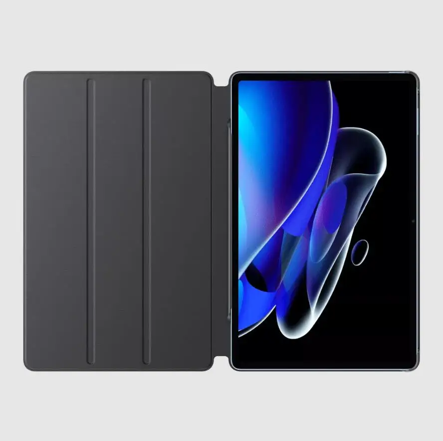 Realme almofada x couro do plutônio caso inteligente suporte magnético flip capa protetora para original realme almofada x tablet