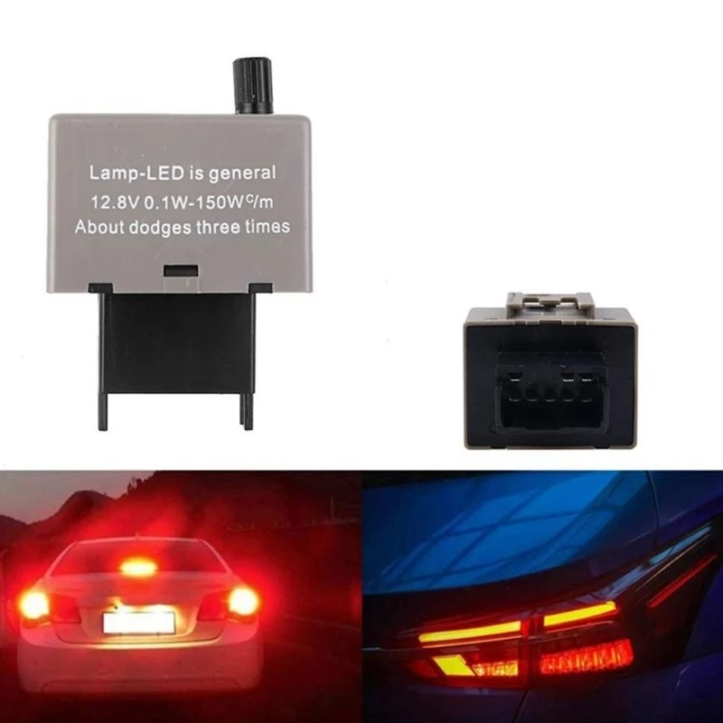 D8KE Multifunction 8 Pin LED Flasher Relays Supports Turn Signals and Hazards 81980-34020 81980-02030 81980-53010 81980-50030