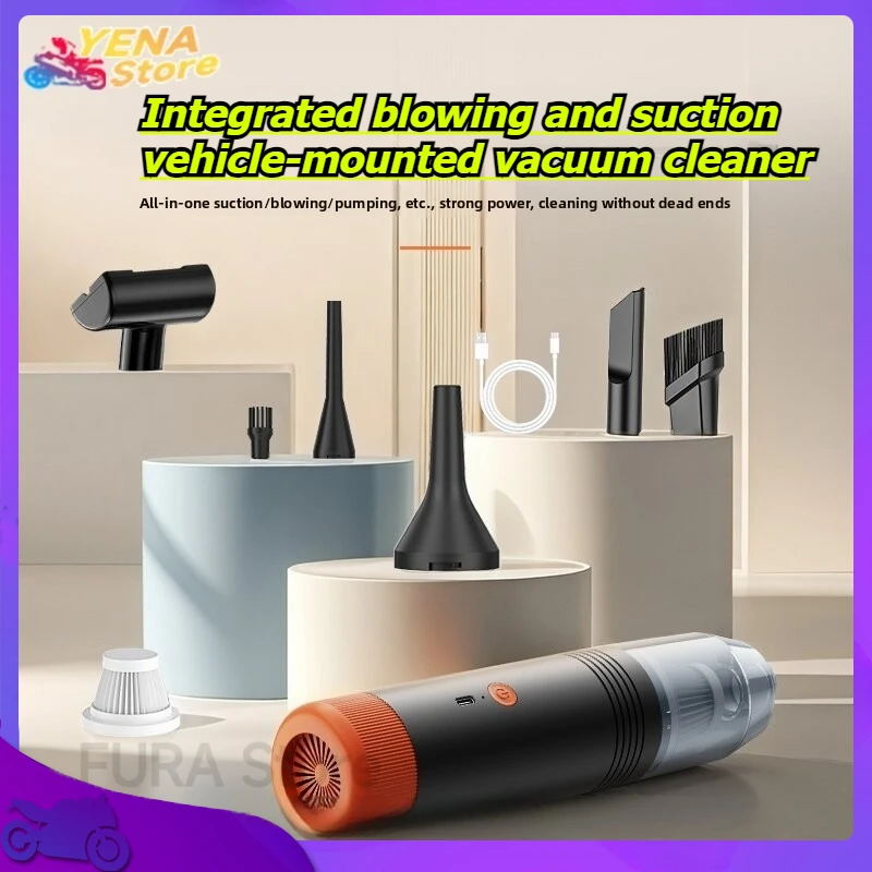 

Integrated suction and blowing car vacuum cleaner - Powerful protection - Cordless handheld portable car vacuum cleaner for cars