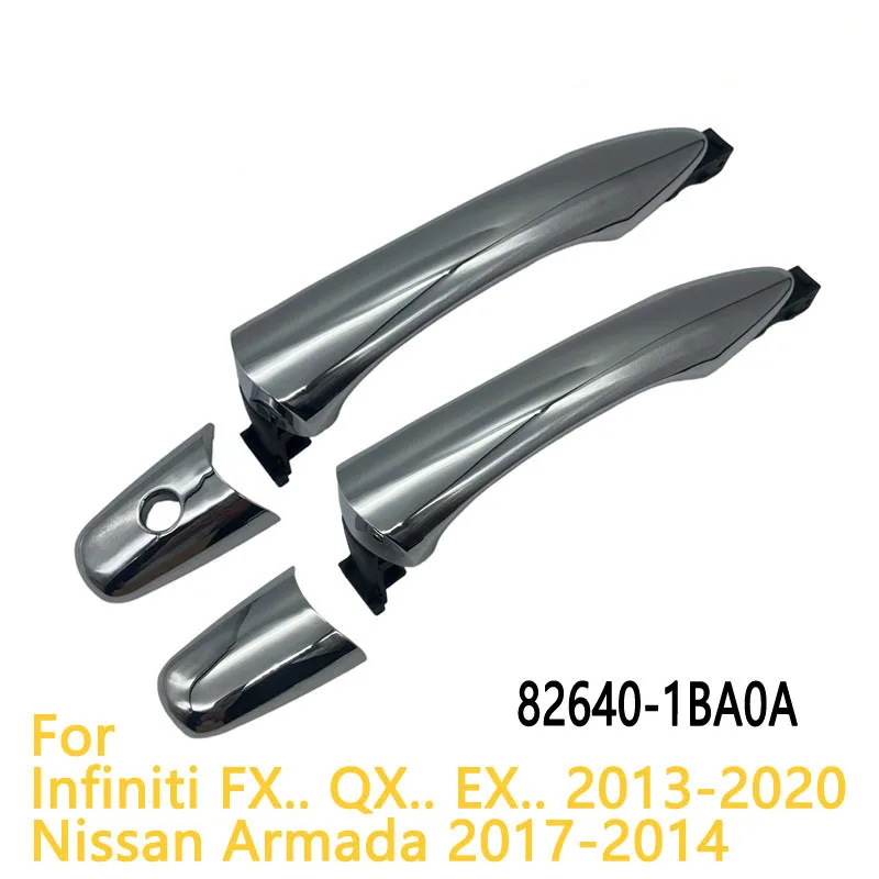 

Electroplate Handle For Nissan Armada Infiniti FX37 QX50 QX60 QX70 QX80 EX35 Exterior Door Handle 80640-1BA0A 82640-1BA0A