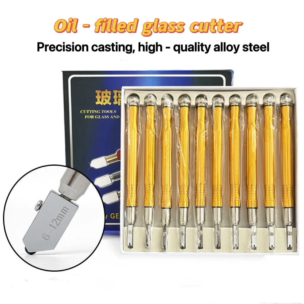 Glass Cutter Tool Set with Mini Diamond Saw Blade for Glass, Mirror, Ceramic Tile Cutting