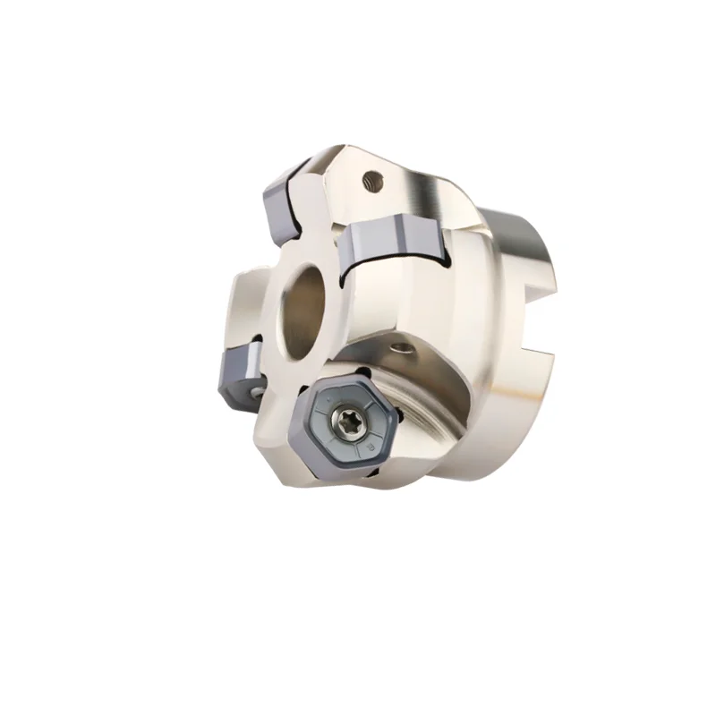 Imagem -04 - Face Milling Cutter Cabeça para Insert Fast Feed Fresa Disco Dupla Face 12 Flautas Cnc Hngx0906 Nc45hx0906 45 Graus 50 mm