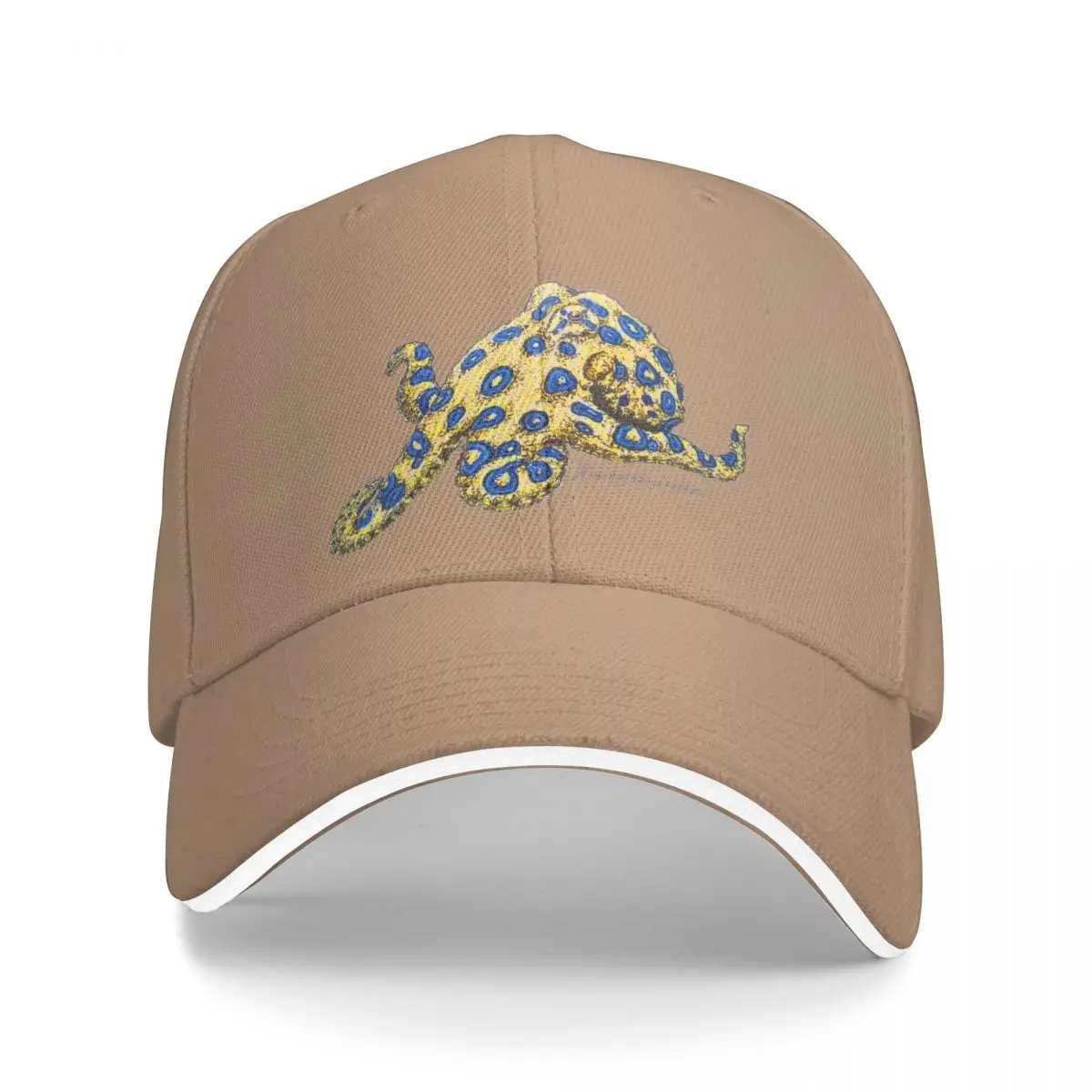 

Blue Ringed Octopus Bucket Hat Baseball Cap hip hop Christmas hats Men golf wear Women's