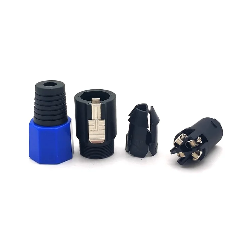 Speakon Connector Female Male Professional Audio Plug DJ Speaker Connector With Twist Lock