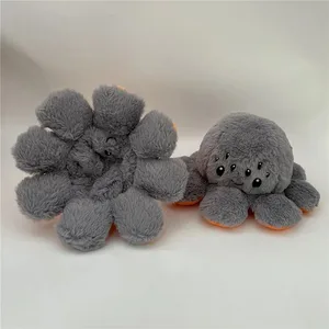 7 principais vendas pelúcia polvo dupla face - №4