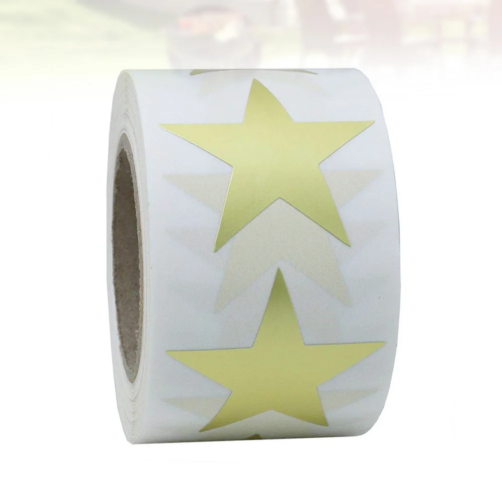 

500Pcs Stickers Pentagram Decorative Paster Safe Odorless Lifelike Patterns for Halloween Party Cosplay Cartoon Decals