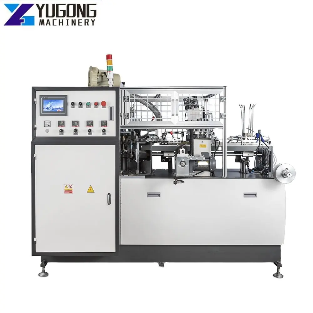 Paper Cup Making Machine Price In India with Ultrasonic Sealing India Offset Printing Small Budget Machine Automatic Paper Cup