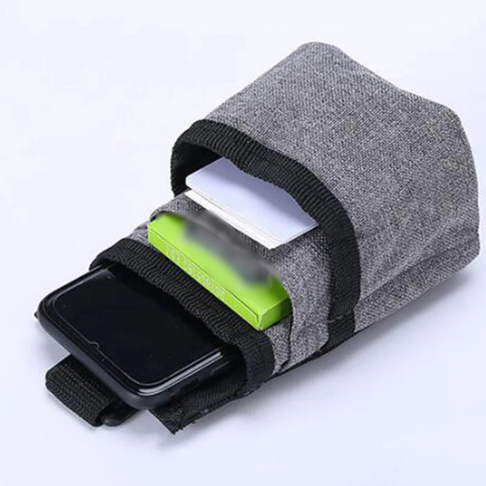 

1Pcs Car Vent Storage Bag Oxford Cloth Hanging Hook Pocket Charging Cable Hole Organizer for Phone Books Documents Car Seat