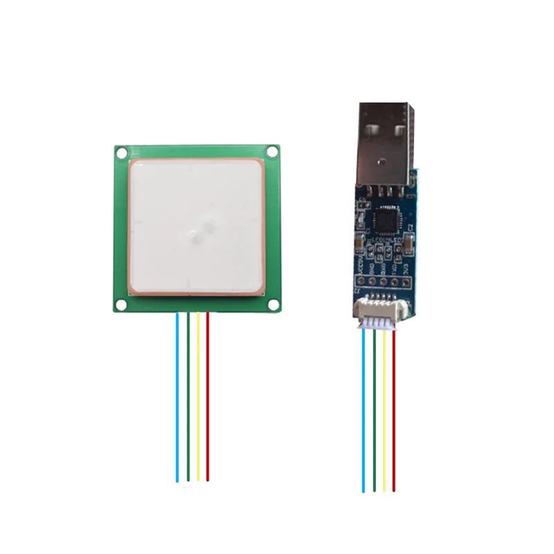 

ABSQ-YRM100 ESP32 Compatible TTL UHF RFID Reader Module Featuring Interface Integrated RFID Antenna