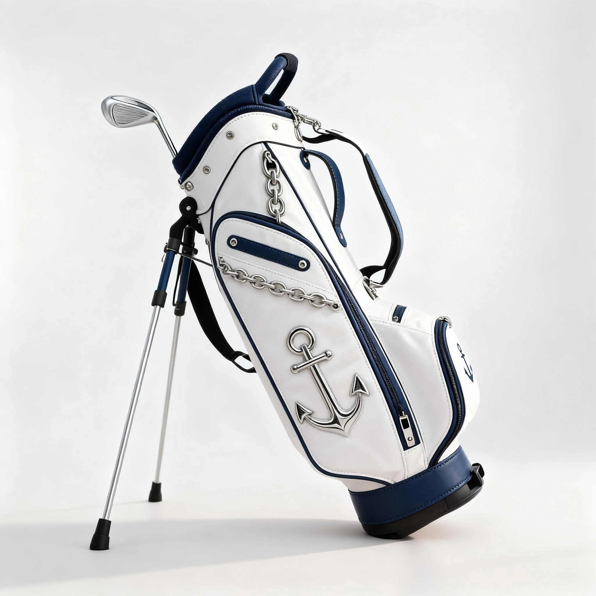 Service personnalisé professionnel OEM et ODM directement de l'usine Fabricant de sacs de golf en matériau PU en Chine avec faible MOQ pour la vente en gros