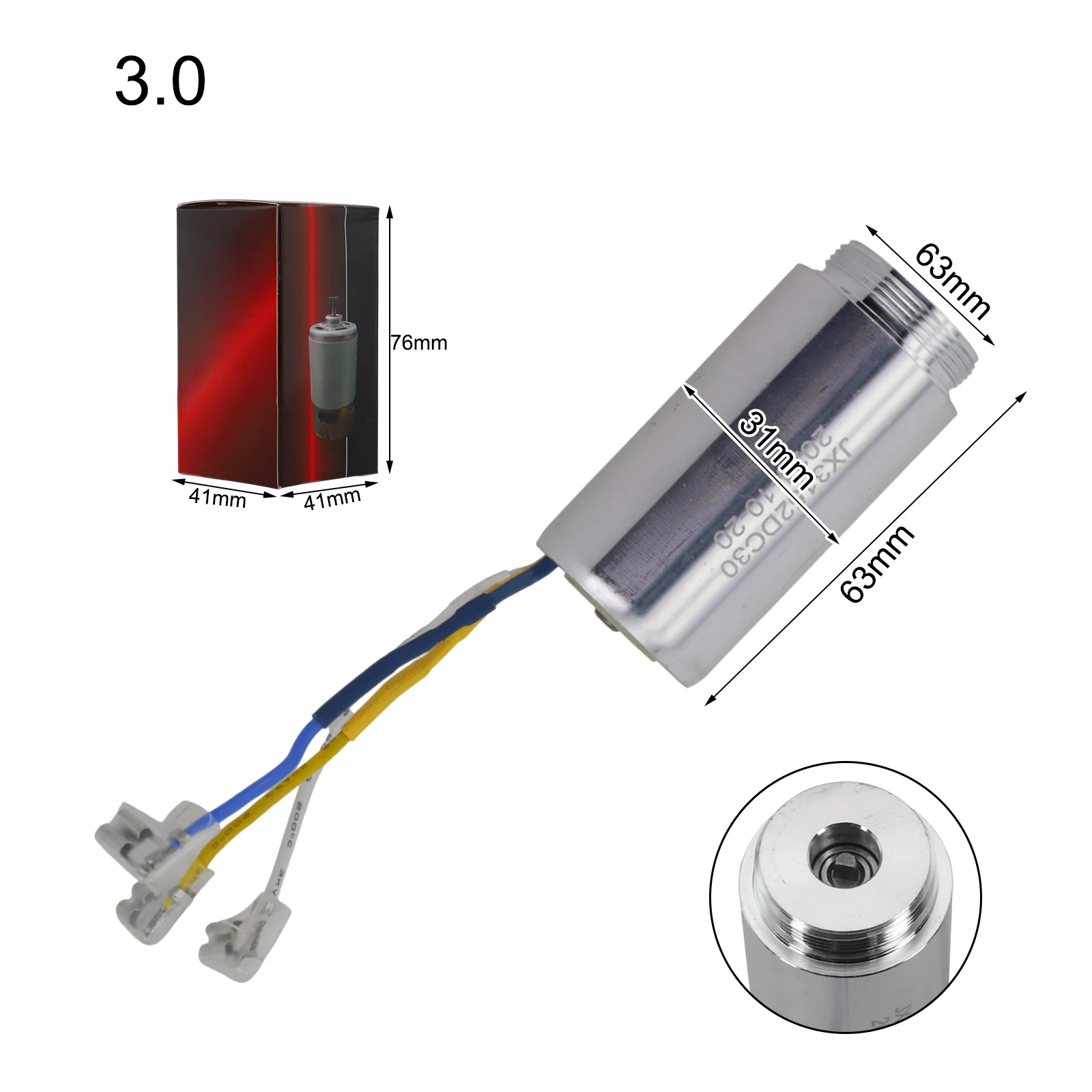 

63*31mm 2.48*1.22 In Lithium Pruner Powerful Cutting Performance Safety Mechanism User-friendly Controls Outdoor Pruning