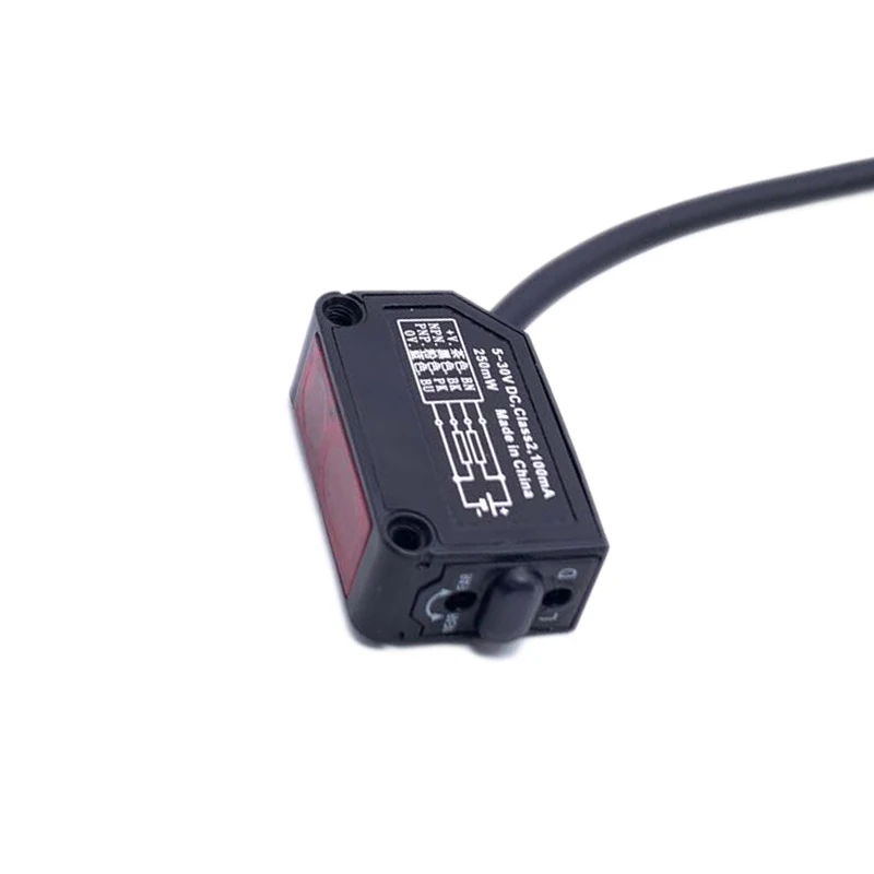 

Square Universal Laser Diffuse Reflection Photoelectric Switch Sensor Infrared Sensor Switch CX-441-ZH Visible Light